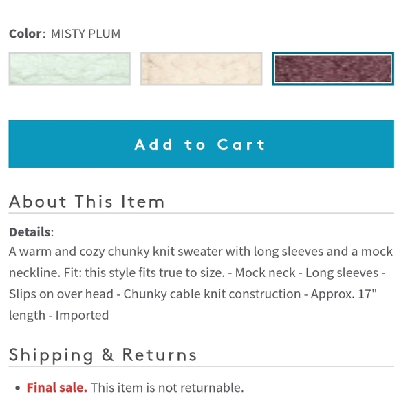 Free People Carousel Chunky Sweater - Picture 6 of 6